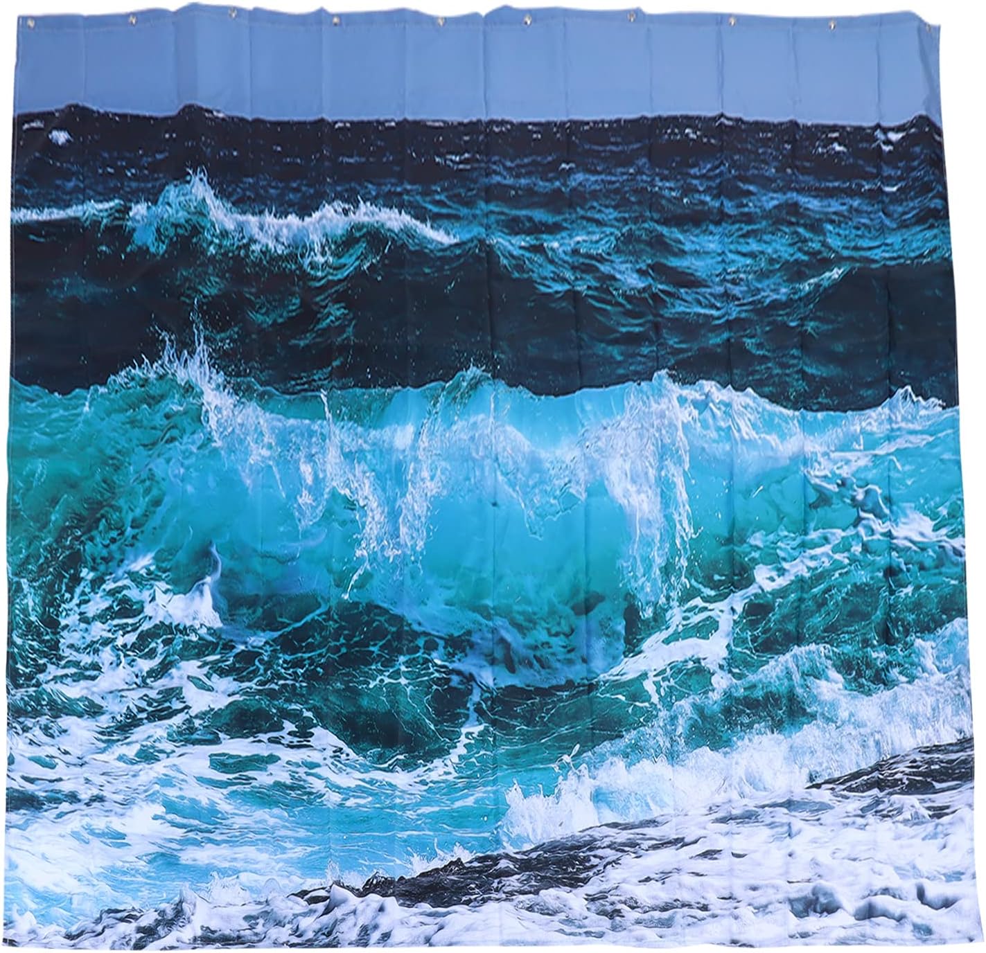 Wasserdichter Duschvorhang Aus Polyester, 180 X 200 Cm (150 X 180 Cm)