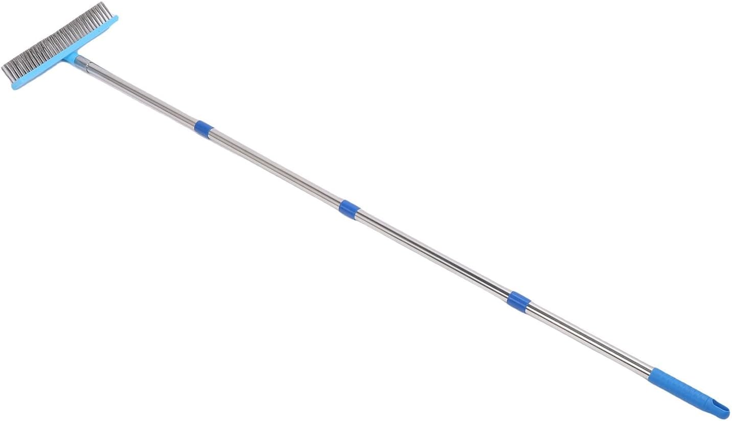 Drahtbürste Aus Hartem Stahl Mit Teleskopstiel (160 Cm)