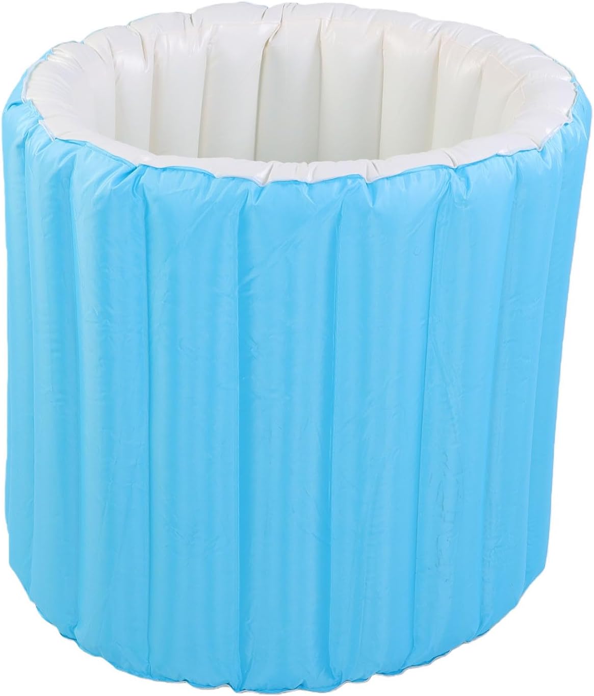 Aufblasbare Badewanne Mit Pumpe, Tragbares, Faltbares Pvc-eisbad