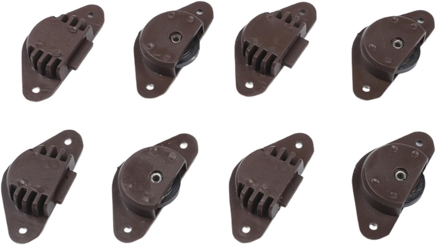 57 Mm Abs-schiebetürrollen, Geräuscharm, 4er-set (4 Stück)