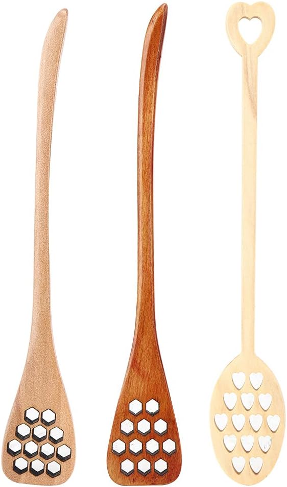 Kaffeerührstäbchen Aus Holz, Lange Rührlöffel Für Zuhause, Kaffee, Milchtee, Honig