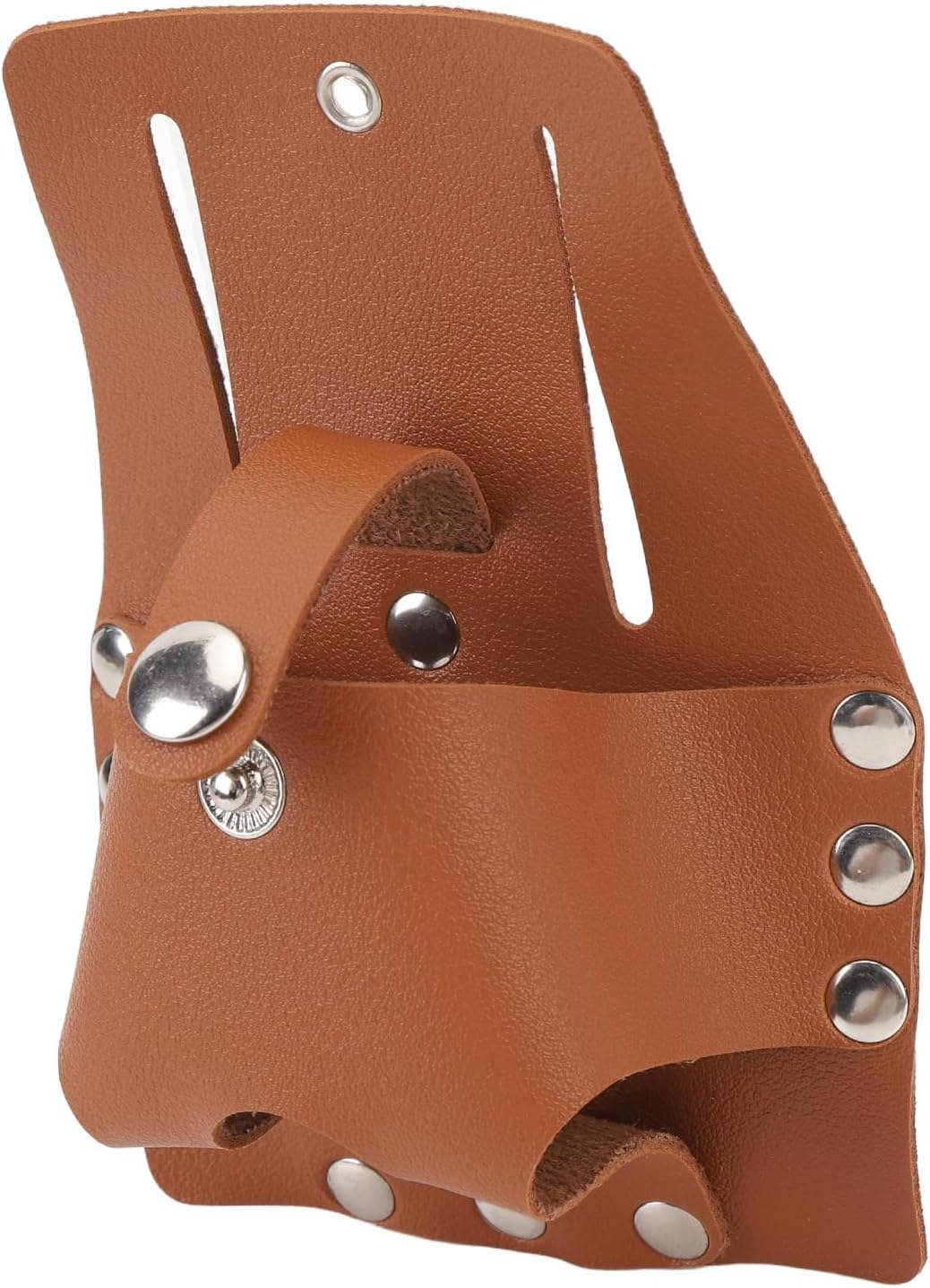 Gürteltasche Für Maßband, Werkzeughalter Aus Pu-leder Mit Knopfverschluss, Großes Fassungsvermögen, Ideal Zur Aufbewahrung Eines Maßbandes Am Gürtel