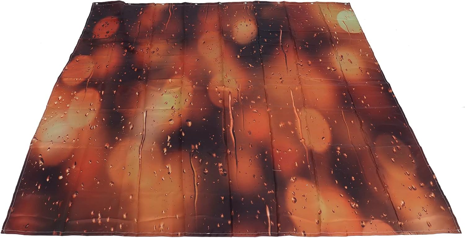 Wasserdichter Duschvorhang, 180 X 200 Cm Aus Pongee-gewebe