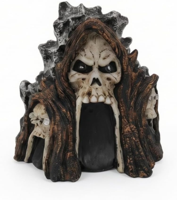 Wasserdichte, Beleuchtete Totenkopf-leuchte, Groß – 18 × 14 × 14 Cm