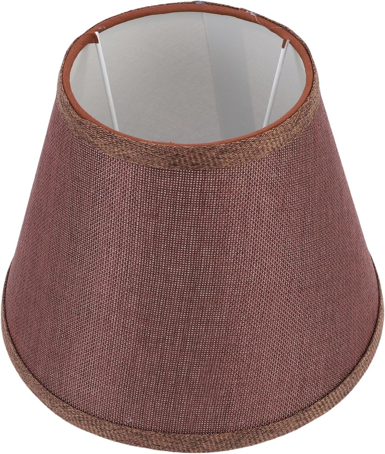 Lampenschirm Aus Stoff, Handgefertigtes Dekorationsdesign, E27 (kaffee)