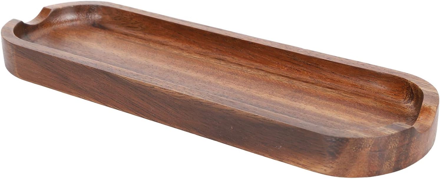 Holz-spatelhalter, Löffelablage, Schaufelbehälter, 26 X 8,5 X 2 Cm, Für Küchenarbeitsplatte Und Herdplatte Mit Kompakter Aufbewahrungsschale