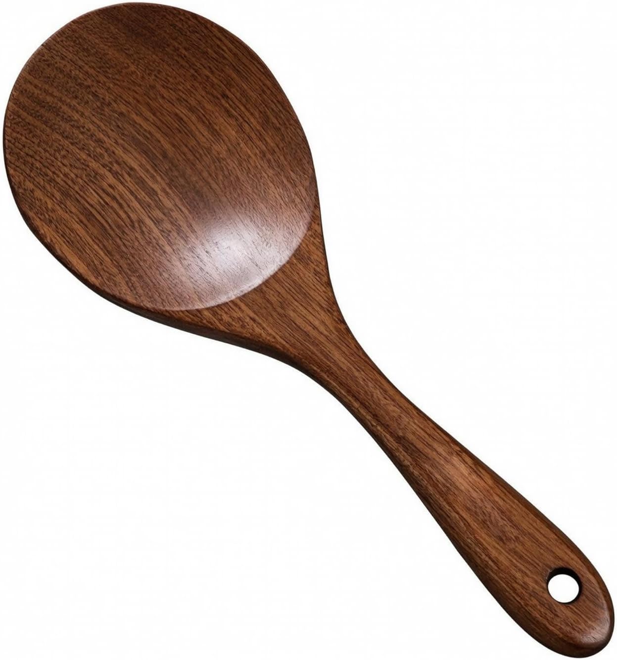 Antihaftbeschichteter Reislöffel Aus Holz