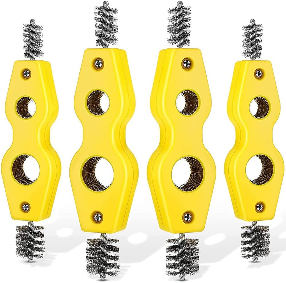 Set Mit 4 Kupferrohrreinigungsbürsten, 4 In 1, Zur Reinigung Von Innen- Und Außenrohren