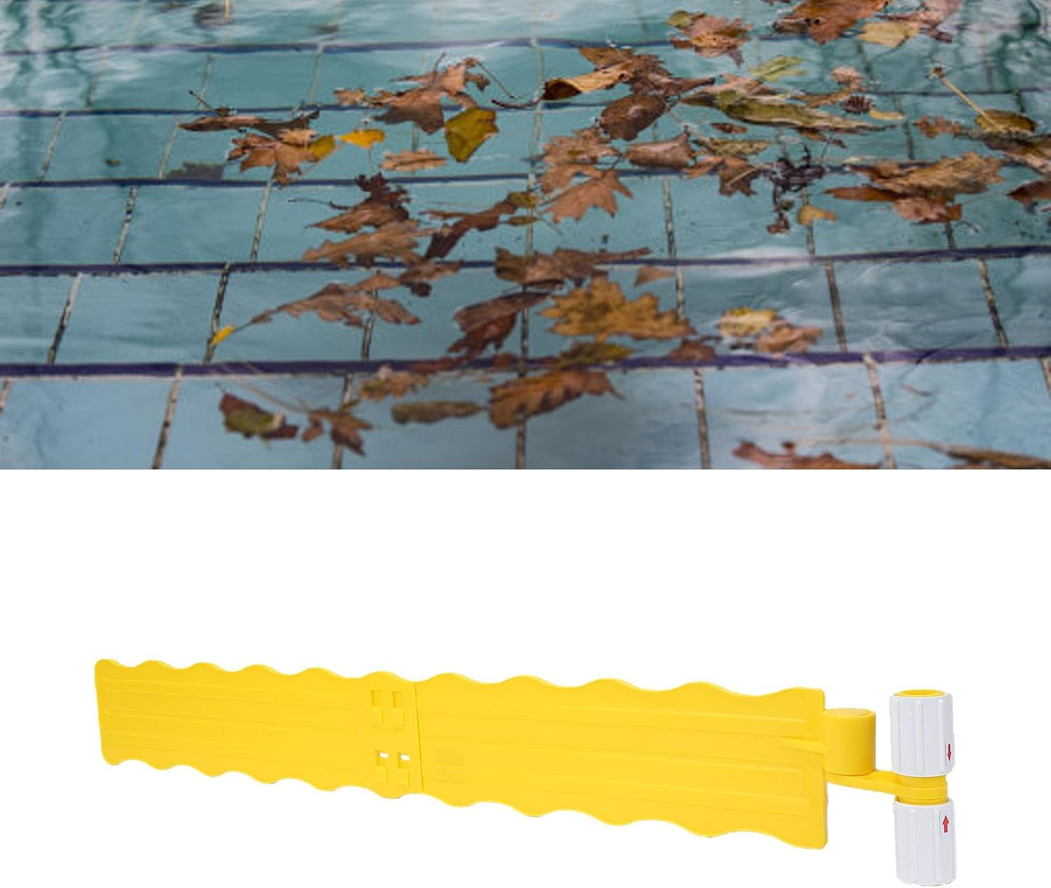 Abs-kunststoff-schwimmbadschmutzfänger (gelb)