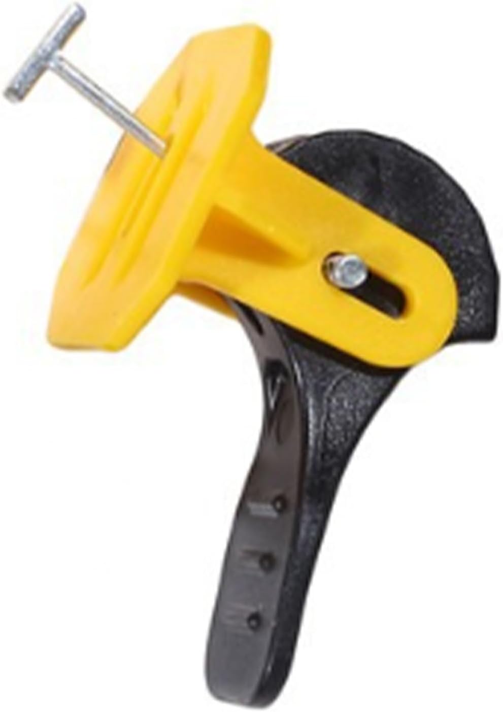 Fliesenausgleicher, T-förmiges Stahldesign (gelb)