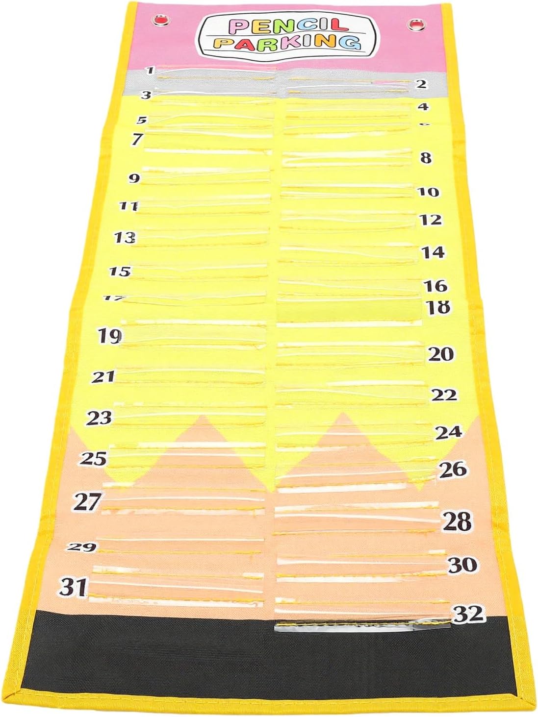 Wandmontierter Stiftehalter Mit 32 Fächern, Wandaufbewahrung Für Stifte Und