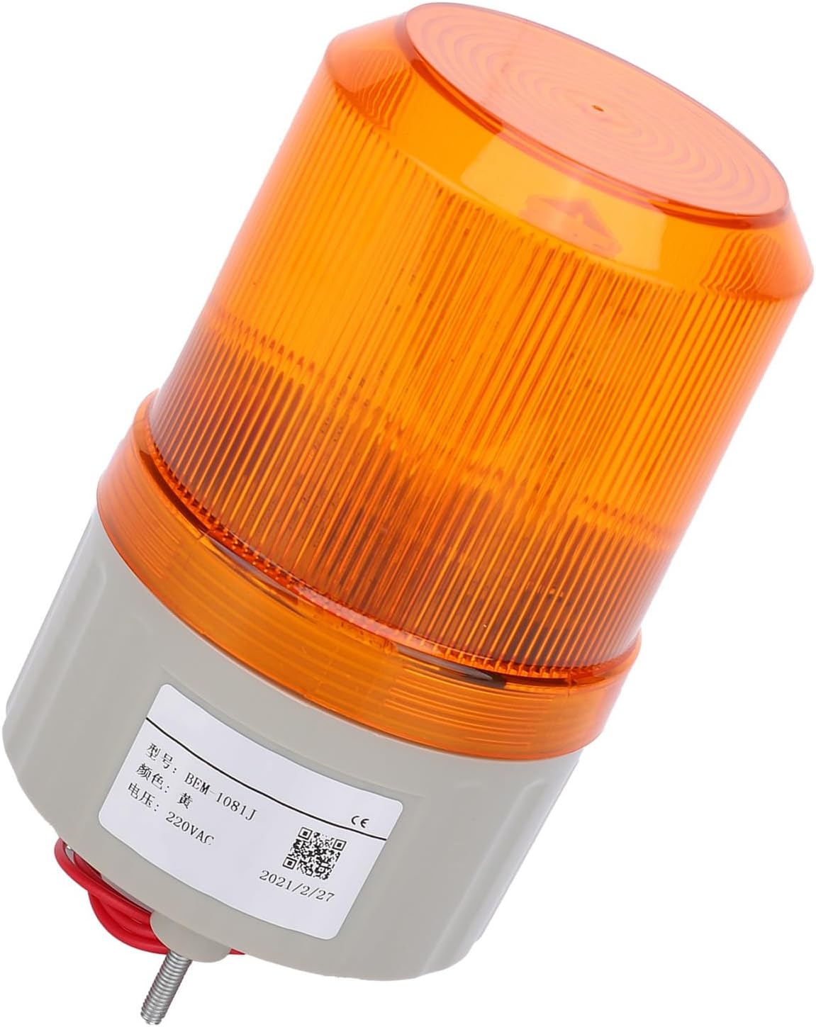 Berm-warnlicht Und Akustisches Signal, Gelb, 220 V Ac