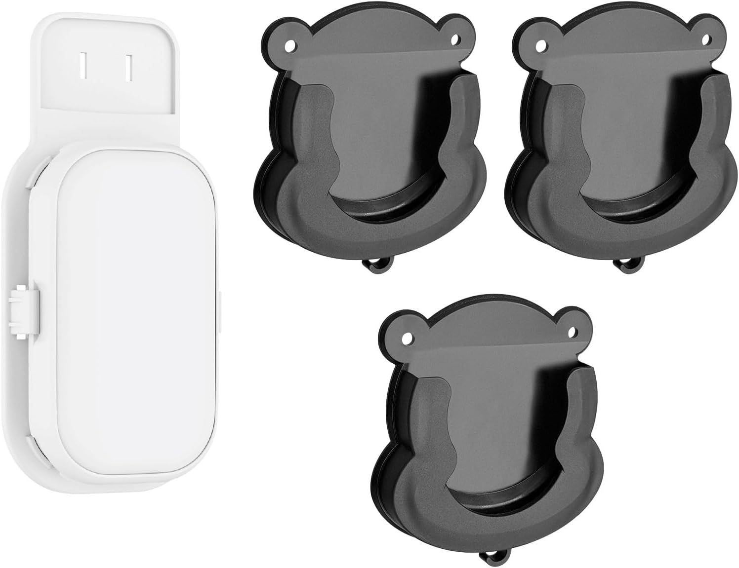 Outdoor-kamerahalterungen, 4er-pack Abs-halterungen Für