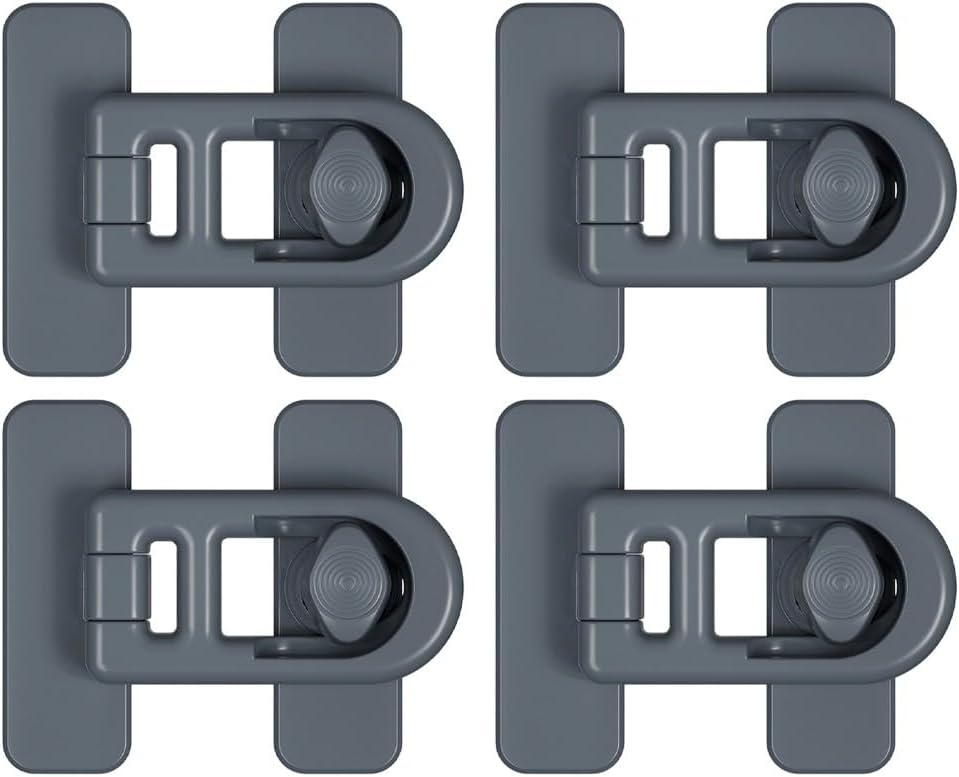 Magnetisches Schrankschloss, 38 Mm Dick (grau)