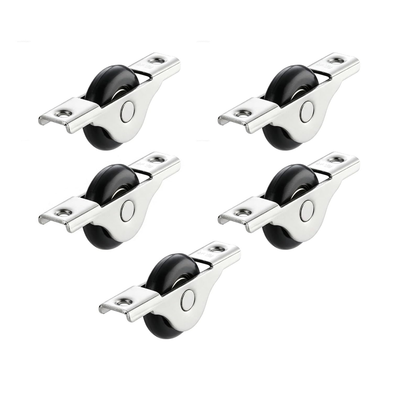 5er-pack Geräuscharme Schiebetürrollen Aus Nylon