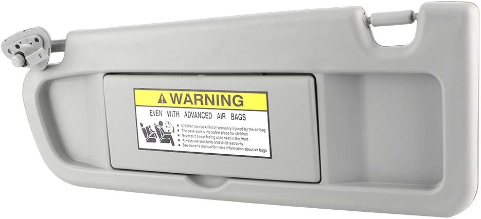Sonnenblende Links (fahrerseite) 83280-sna-a01za Grau Für 2006–2011 – Direkter Oem-qualitätsersatz, Sonnenblende Blockiert Blendendes Licht