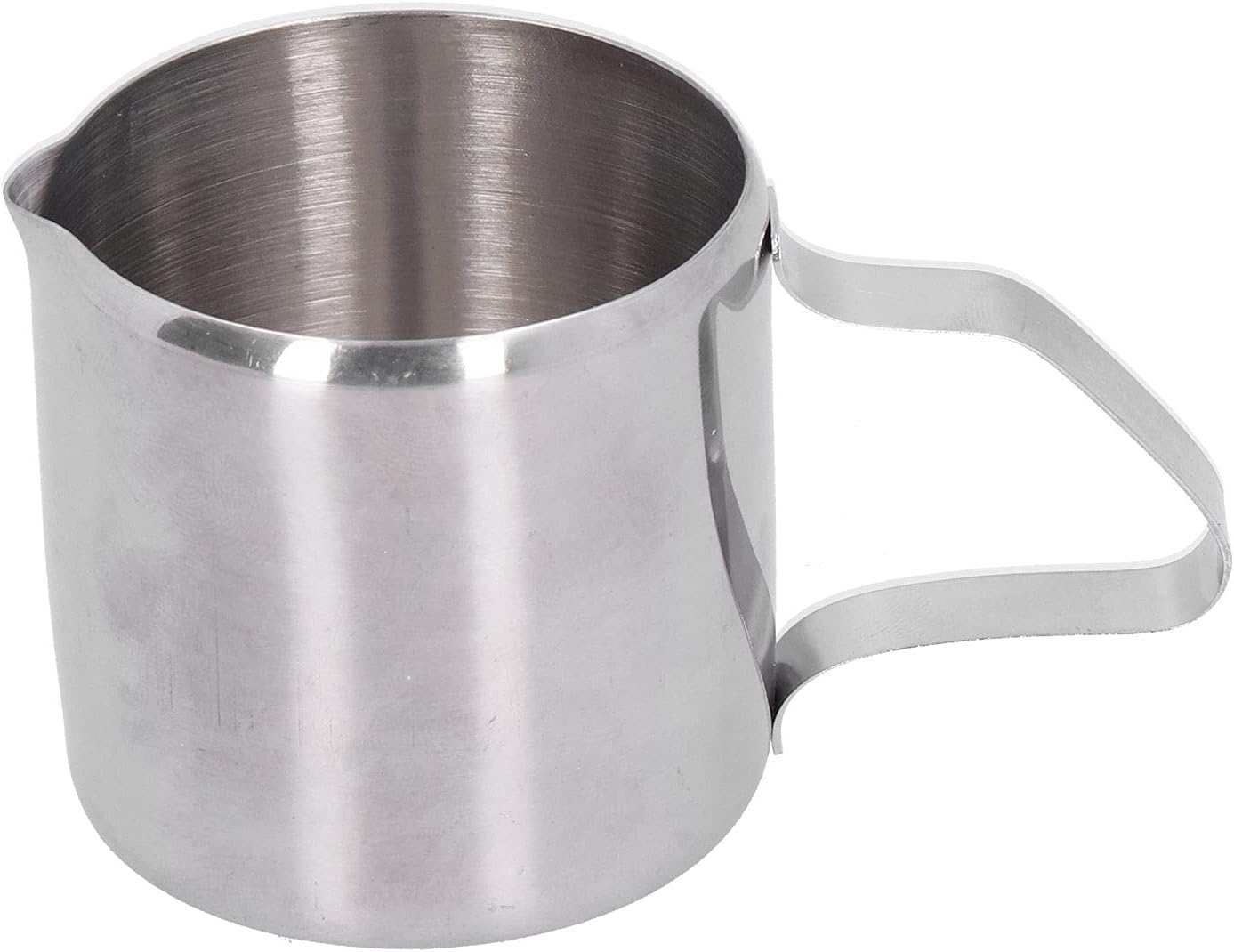 90-ml-kaffeebecher Aus Edelstahl, Milchaufschäumkännchen Aus Hochwertigem 304-edelstahl Mit Ergonomischem Griff Für Heiße Und Kalte Getränke