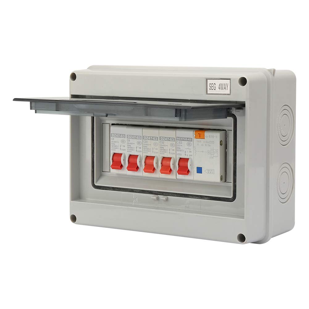 Feuerfeste Garageneinheit 63a 30ma Rcd Ip65 Verbraucher
