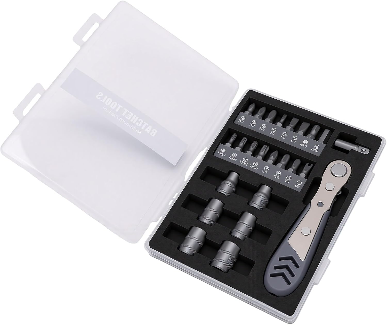 24-in-1 Ratschenschraubendreher-set Mit Magnetischen Schraubendreherbits
