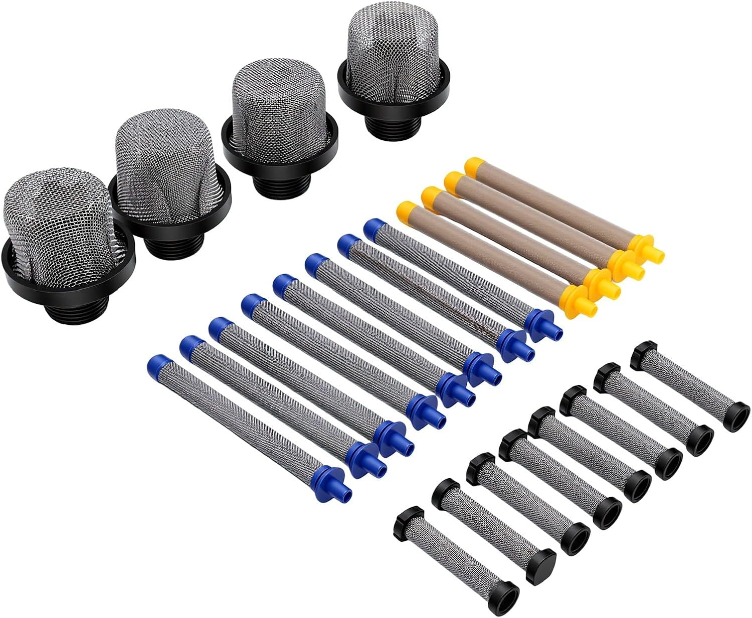 Ersatz-siebfilter-set Für Prox17 Prox19 Airless-spritzgeräte, 288716 288747 288749 288750, Farbspritzpistolenfilter Mit Maschenweiten Von 40, 60 Und 100
