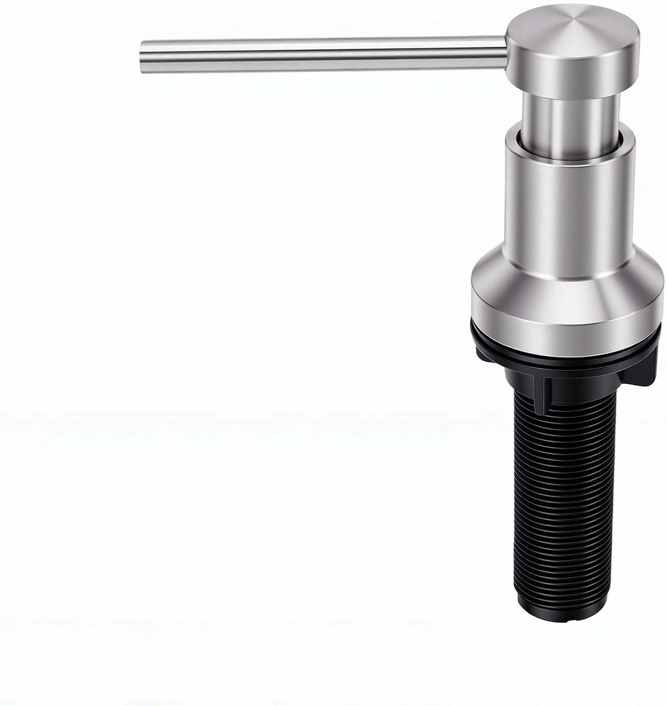 Seifenspender Für Spülbecken, Drehbarer Pumpenkopf Aus Gebürstetem Edelstahl, Küchenspender Mit Verlängerungsrohr Und 360°-drehung, Ideal Für Küche Und Bad