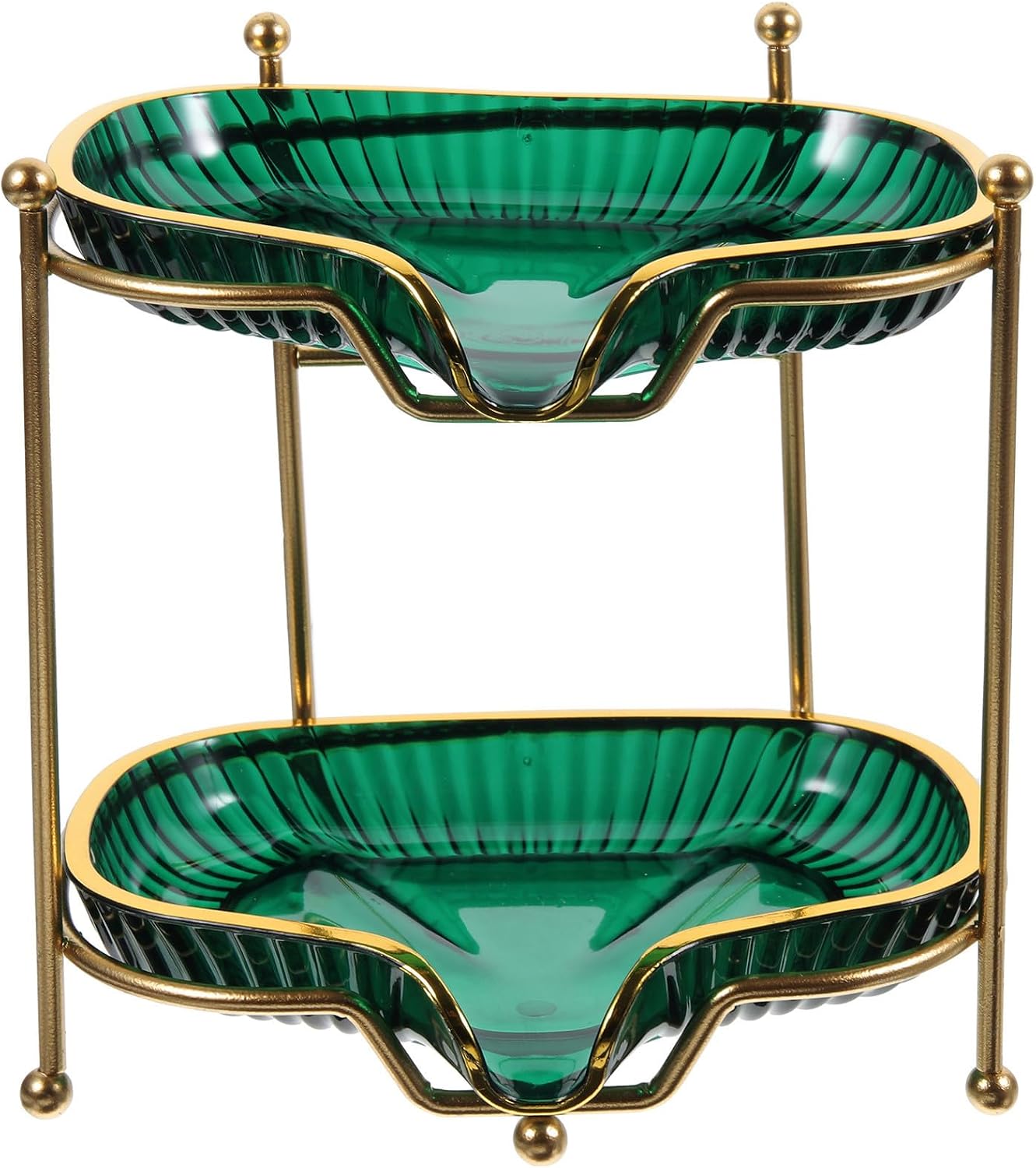 Einfache, Zweilagige Seifenschale Aus Edelstahl Zur Wandmontage, Grün, Mit Automatischem Wasserablauf, Seifen- Und Schwammhalter, Glatte Oberfläche Für Küche Oder Balkon