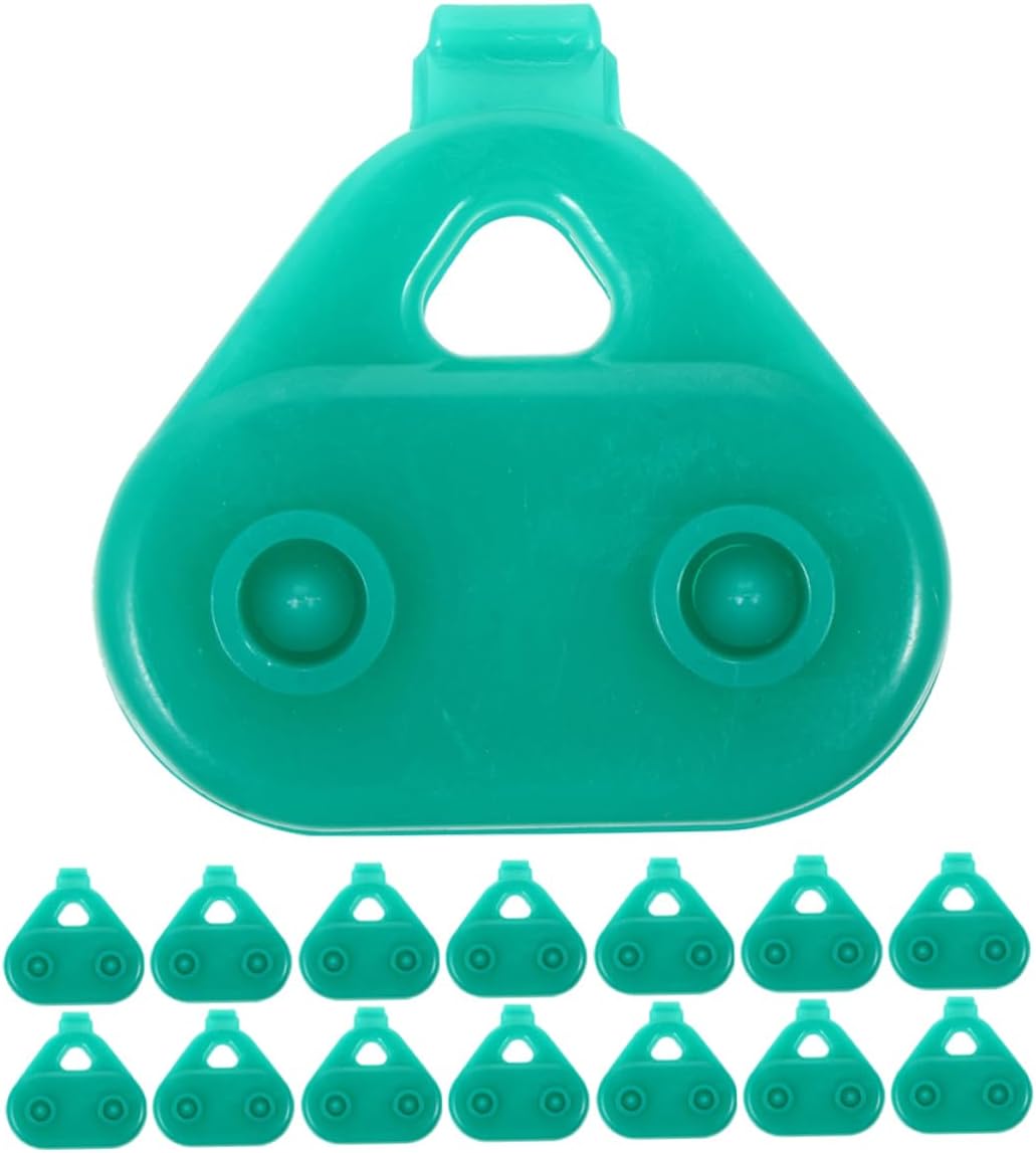 30er-pack Grüne Abs-gartennetzclips, Wiederverwendbar Und Robust, Multifunktionales Befestigungszubehör Für Sonnenschutzgewebe Im Außenbereich