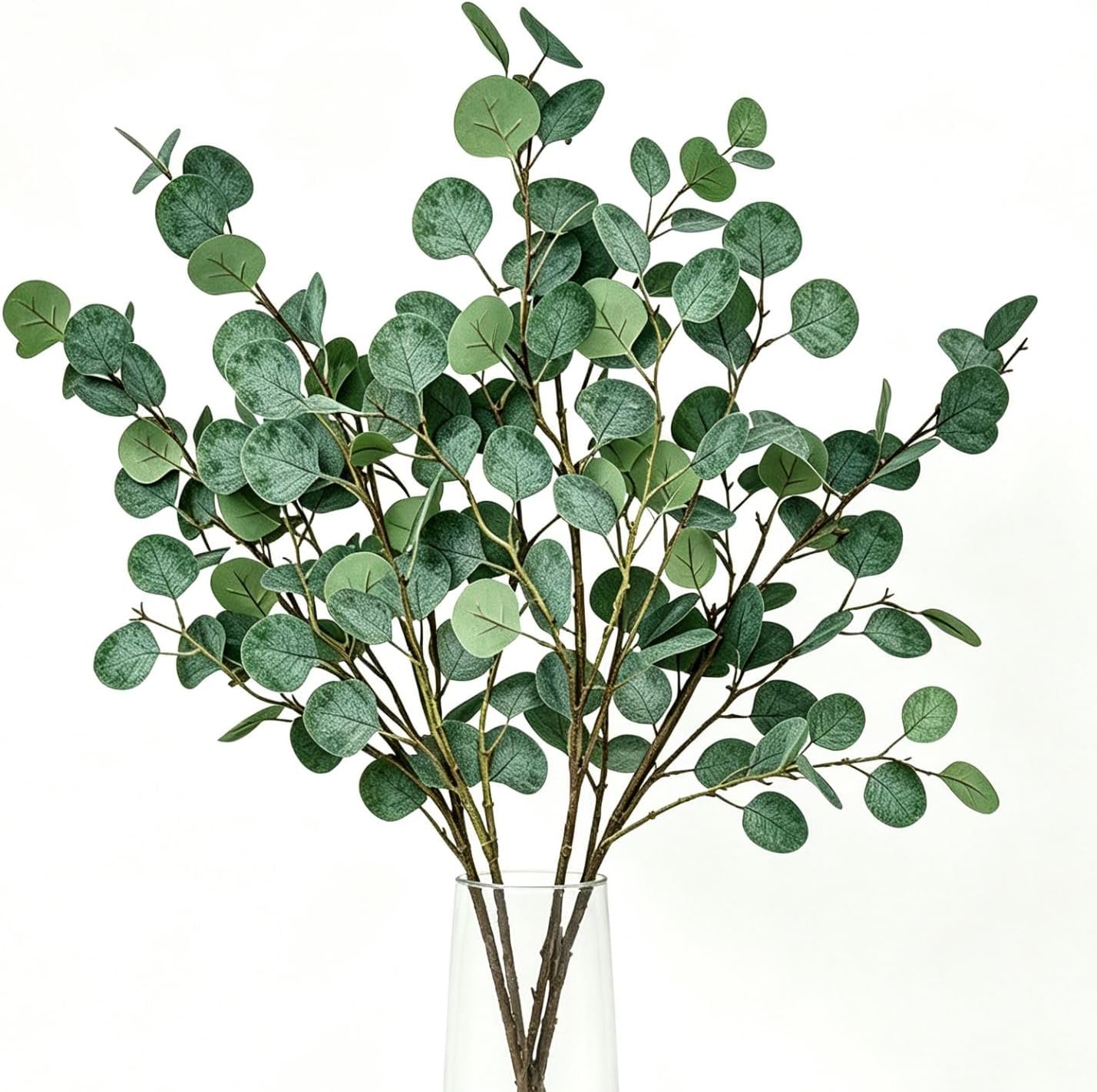 Set Aus 5 Dekorativen Künstlichen Eukalyptuszweigen, 92 Cm, Wie Ob