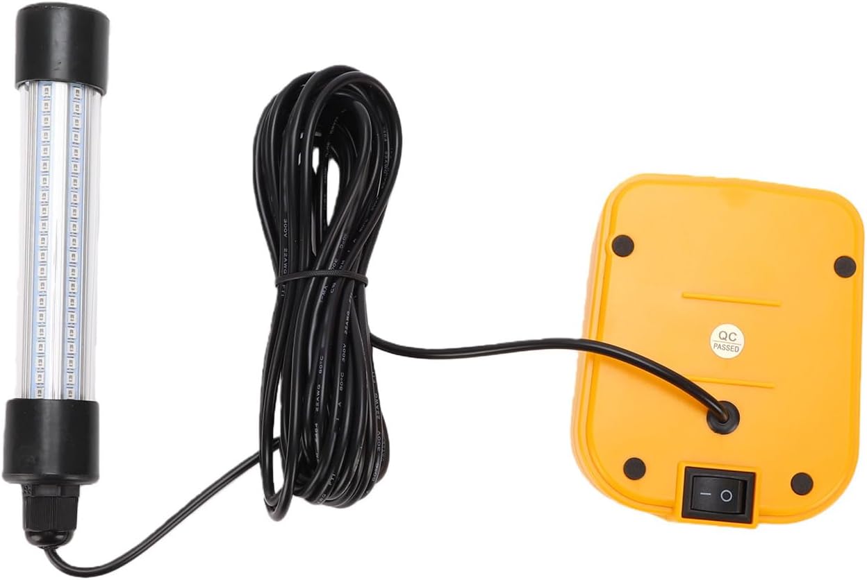 13w 1300lm Ip68 Grüne Led-unterwasser-angellampe Für 20v Akkus Von Elektrowerkzeugen Mit Usb A Und C Powerbank Für Nachtangeln An Stegen, Booten Und Kajaks