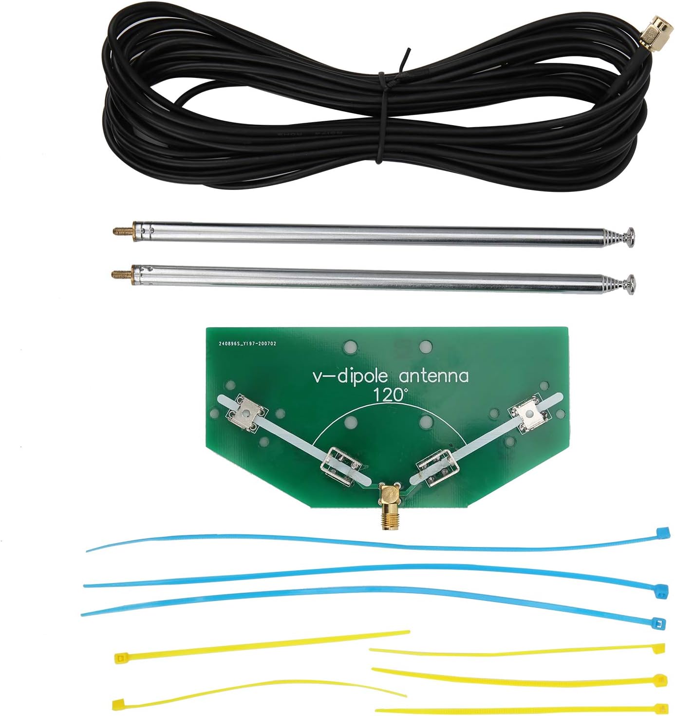 V-dipolantenne, Funkfrequenz 78 Mhz–1 Ghz, Universelle Ersatzantenne Für Den Innenbereich