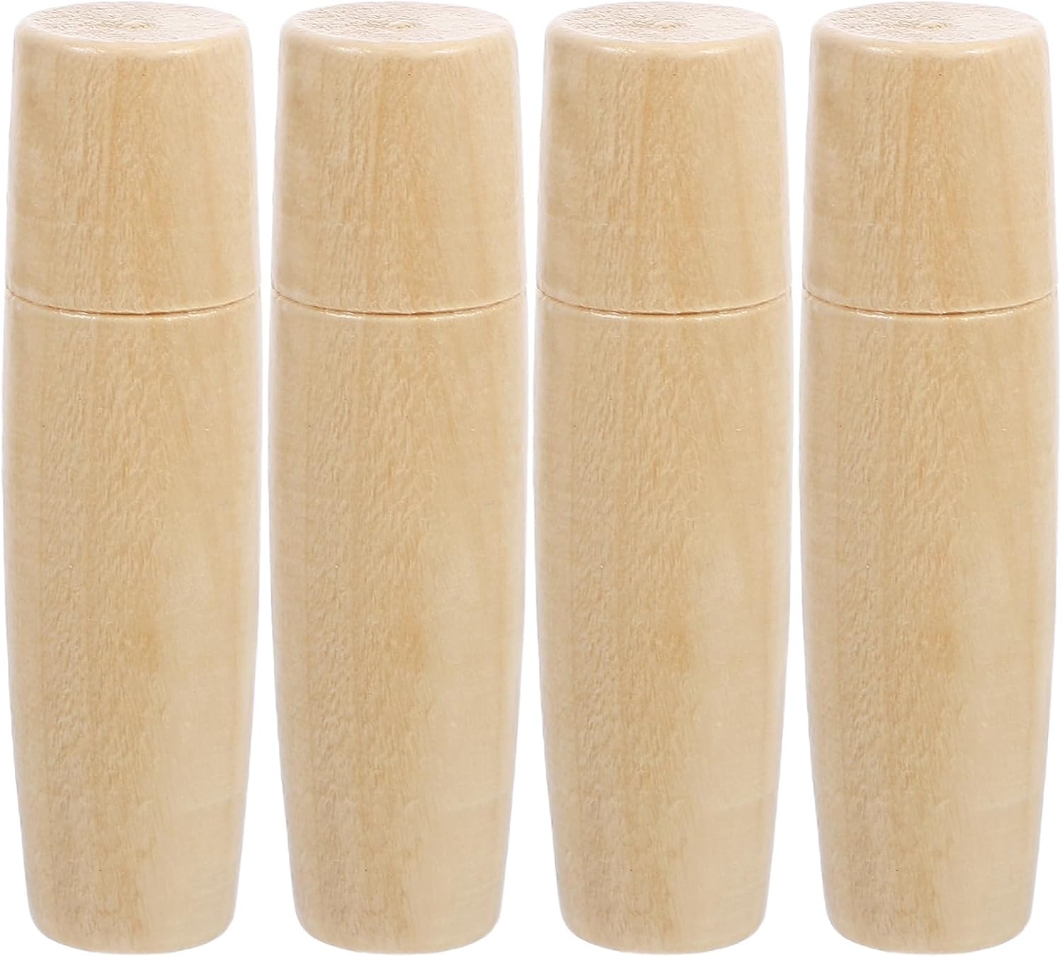 Ersatz-holzfeilengriffe, 4er-pack, 8-mm-schnittstelle
