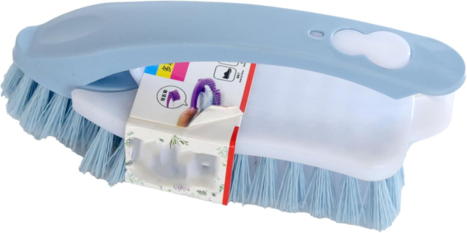 2-in-1 Reinigungsbürste, Tragbarer, Abnehmbarer Scheuerschwamm