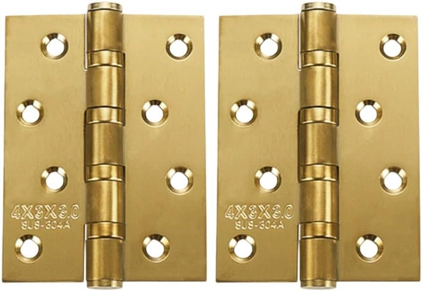 4-zoll-flachscharnier Mit Lager (4 3 3 Gold)