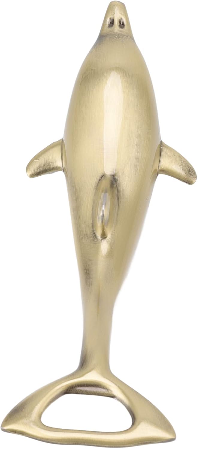 Flaschenöffner In Delfinform, Bieröffner Aus Zinklegierung, Niedliches Design, Kompakt Und Leicht – Ideal Für Partys, Spart Kraft.