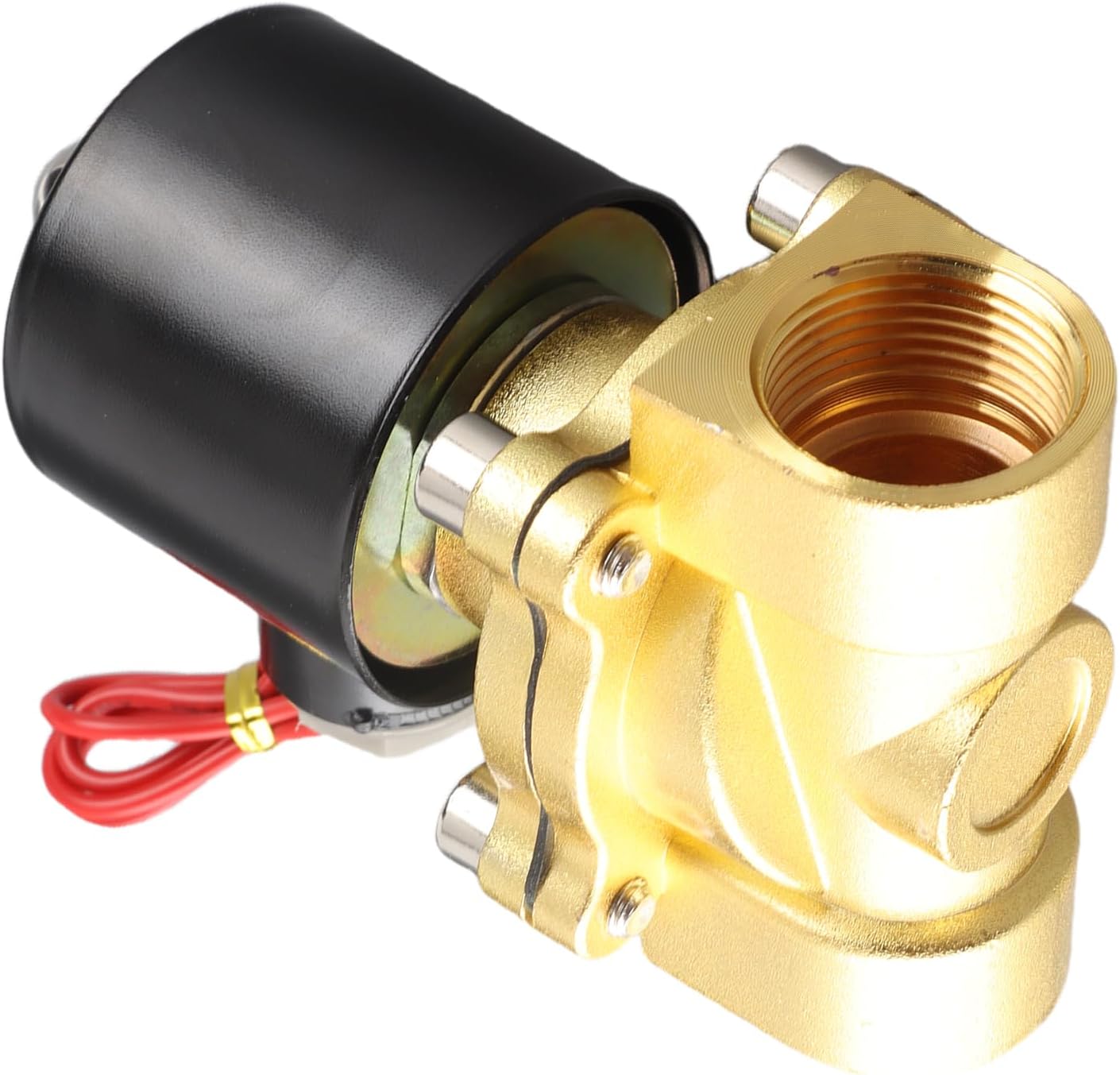 220 V Wechselstrom 3/4" Nc-elektromagnetventil, Gehäuse Aus Aluminiumlegierung