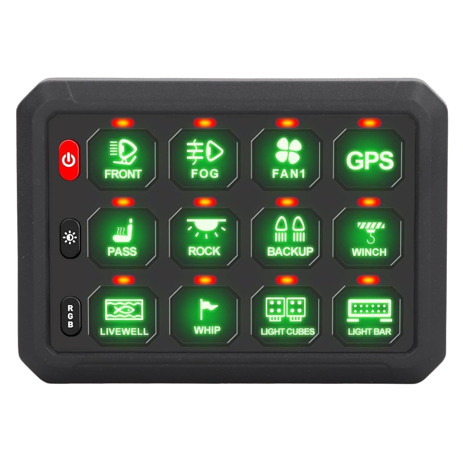 12-fach Bluetooth Rgb-schalterpanel