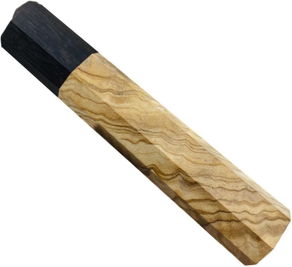 Kochmessergriff Mit Achteckigem Holzgriff Für Bastelarbeiten Und Halbfertigprodukte