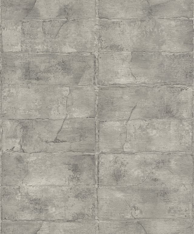Vliestapete 520156 Concrete Steine Grau 10,05x 0,53 M Vliestapeten - Rasch