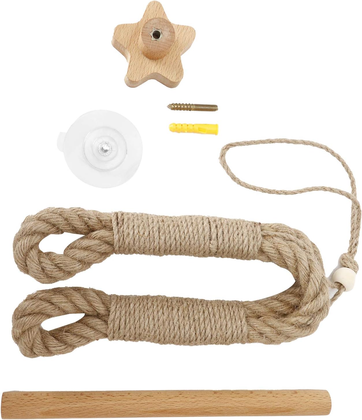 Toilettenpapierhalter Aus Hanf, Zur Wandmontage