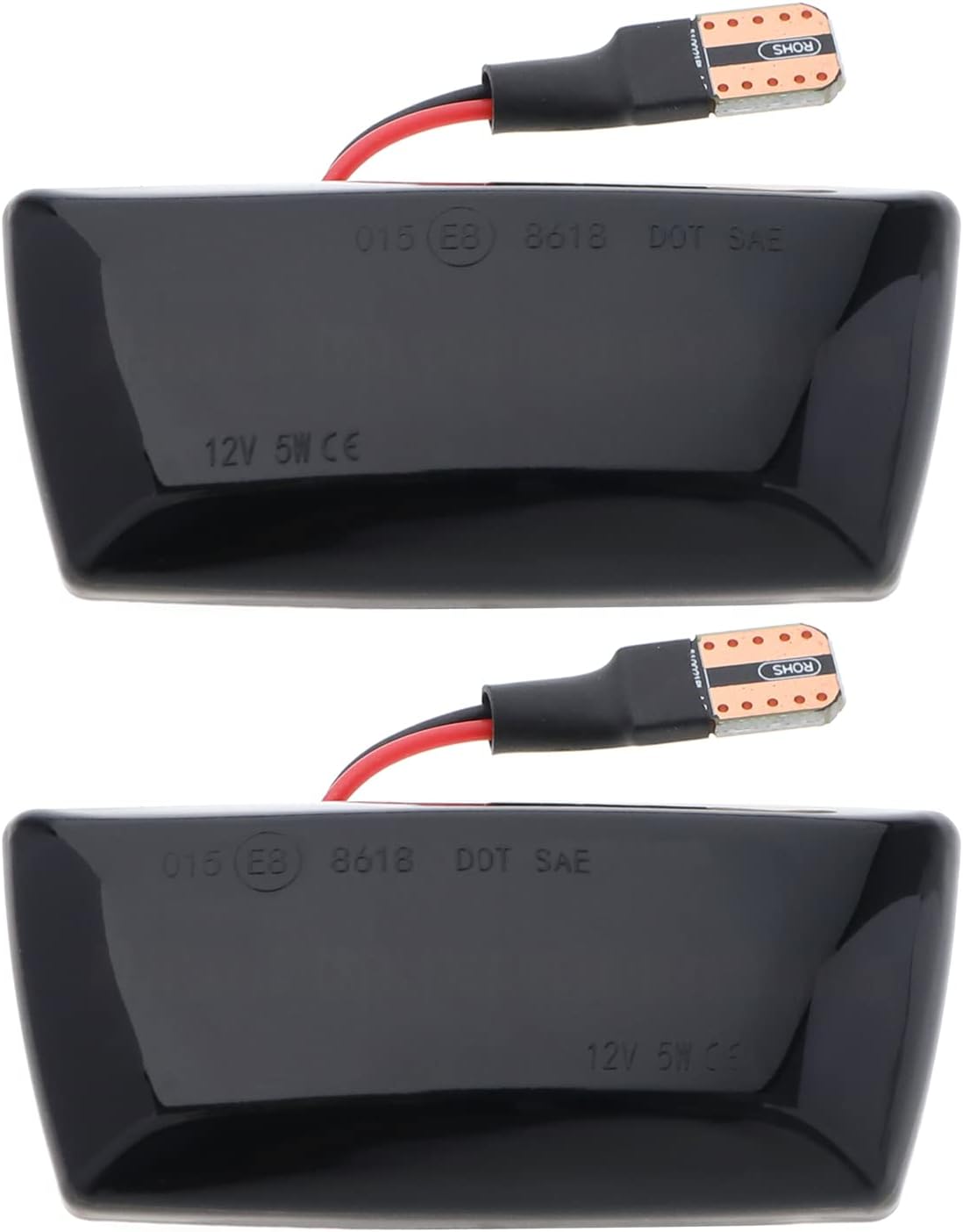 Set Mit 2 Dynamischen Blinkern Als Ersatz Für Die Seitenmarkierungsleuchten Von Opel Adam/astra H/corsa D/cascada/corsa E/insignia A/mériua B