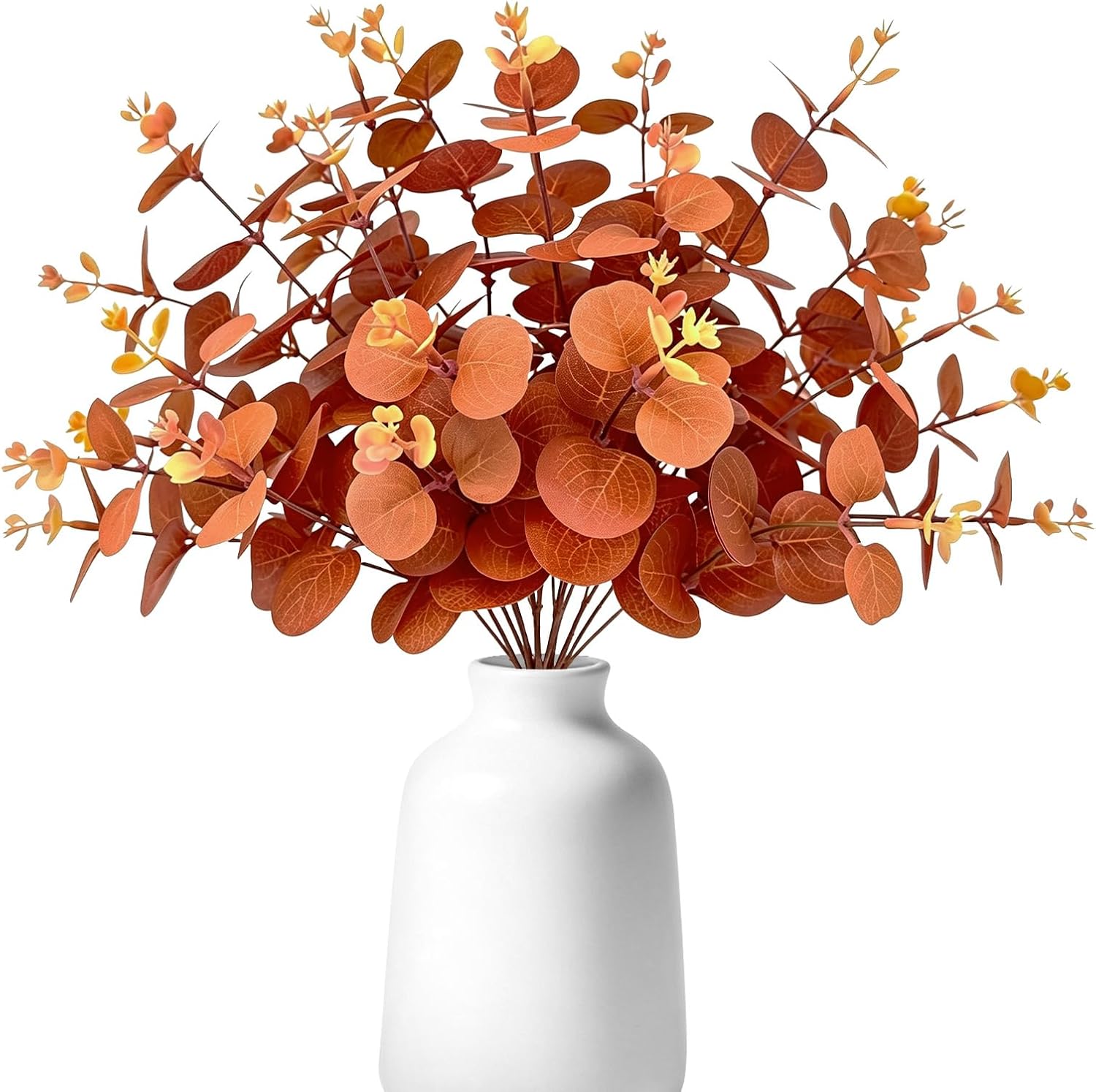 30 Künstliche Eukalyptus-herbstblumen, 32 Cm Große Künstliche Herbstblumen