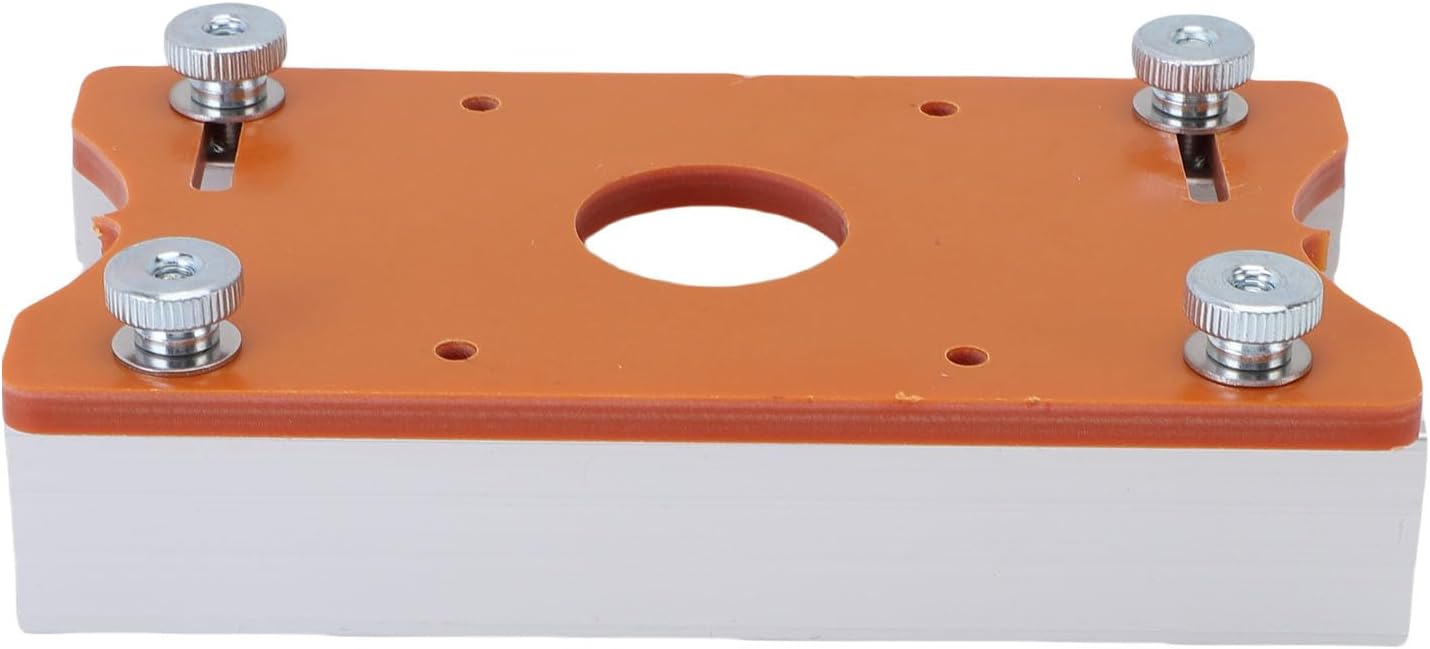 Geschlitzte Auflage Für 65-mm-fräsmaschinen, Aluminium-fräsbasis Für Die Holzbearbeitung, Schneidet Von 0 Bis 2 Zoll Dicke In Holz, Kunststoff Und Furnier