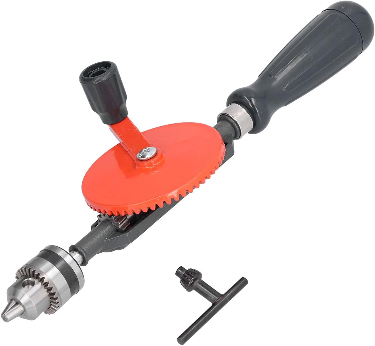 Handkurbelbohrmaschine, Doppelgetriebe, Festes Und Präzises Bohrfutter