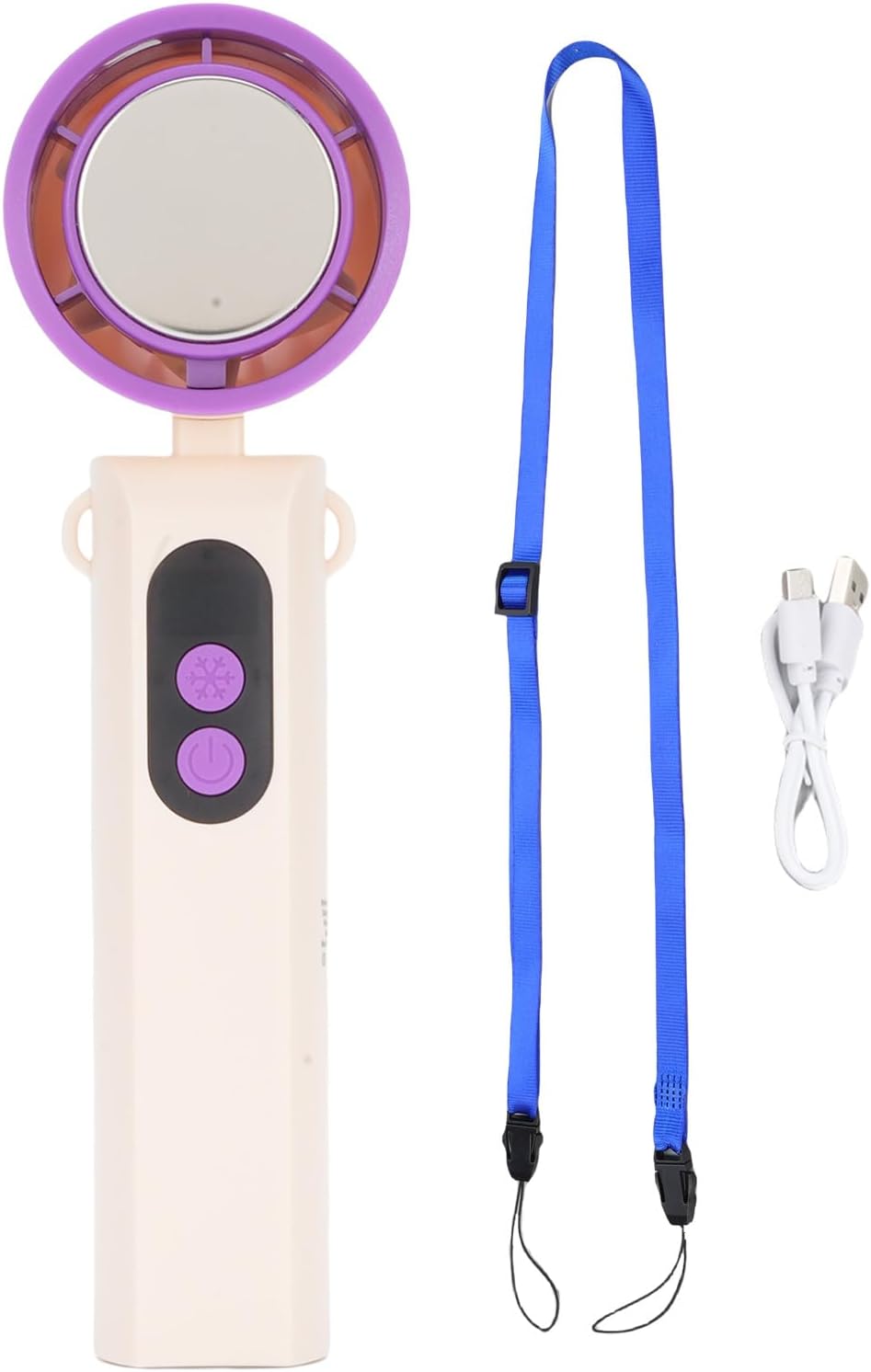 Tragbarer Ventilator Mit Langer Akkulaufzeit Und Stilvollem Design