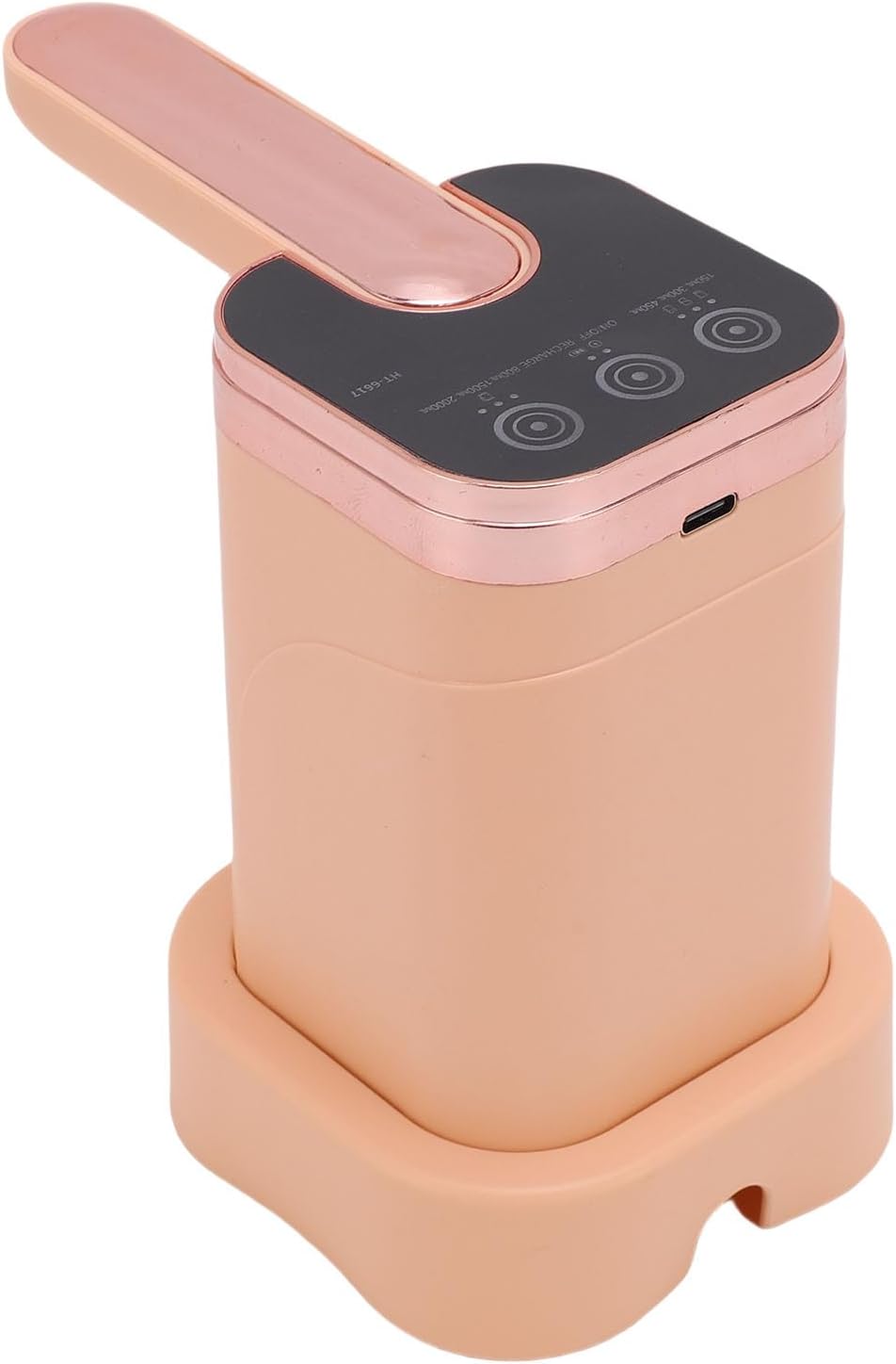 Tragbare Pumpflasche Mit Faltbarem Ausgießer (pink)