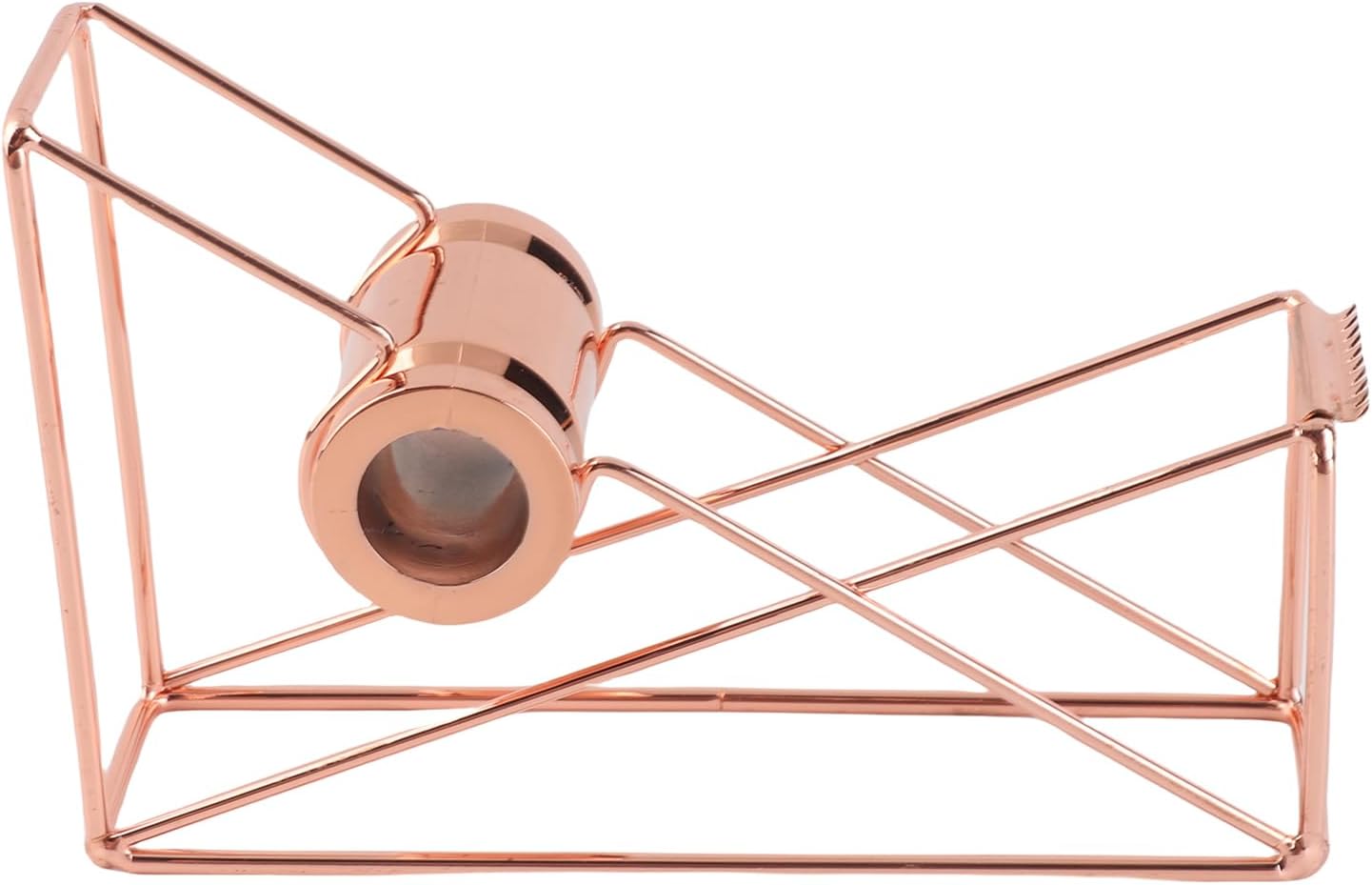 Klebebandabroller Aus Roségoldenem Metall Mit Design