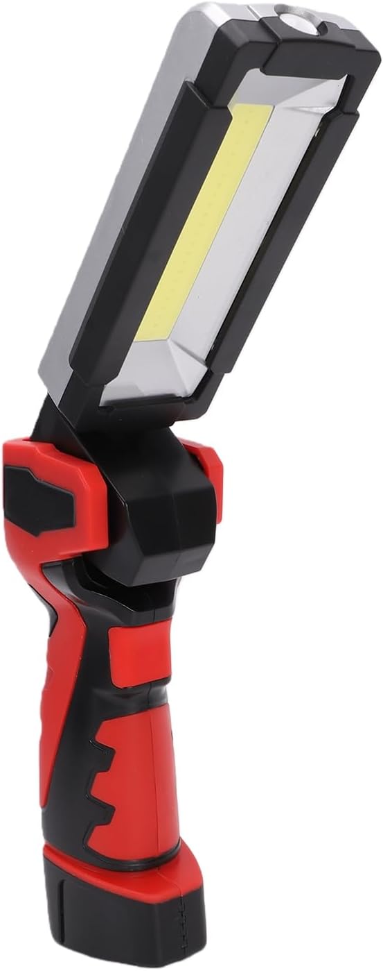 Wiederaufladbare Led-arbeitsleuchte Mit Magnetfuß (rot)