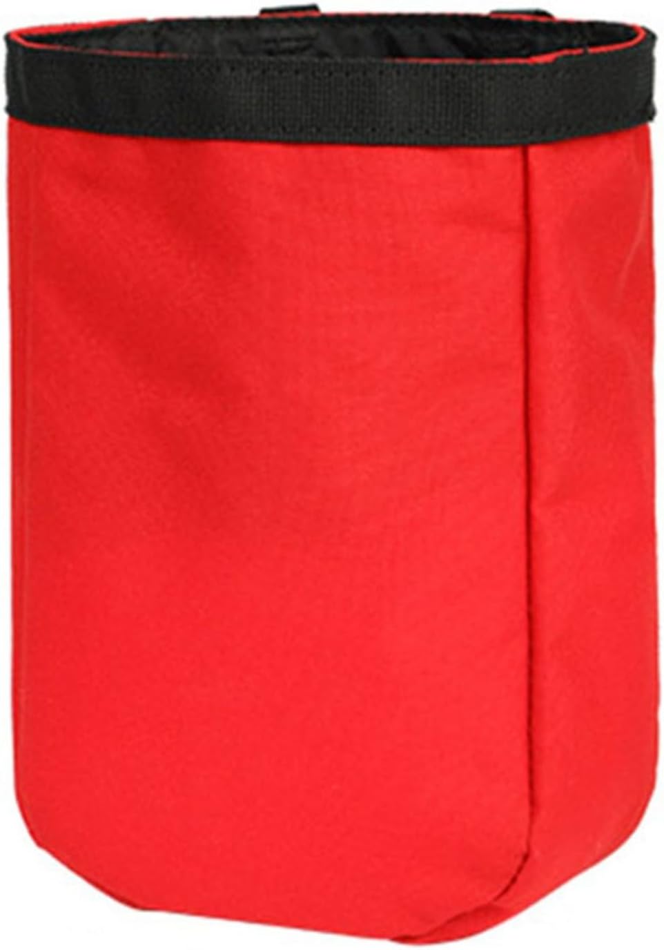 Tragbarer, Wasserabweisender 2-liter-hüftrucksack Aus Nylon Mit Sicherheitsgurtschlaufe Für Klettertraining Und Höhlenforschung, Rot (rot)