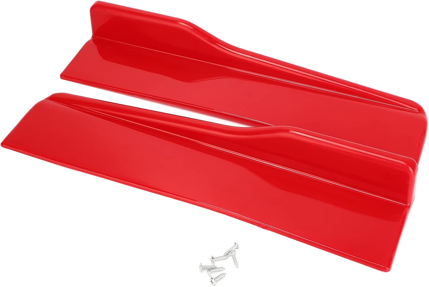 Stoßstangenspoiler, 2 Stück Universelle, Kratzfeste Seitenschweller-diffusor-splitter-finnen Für Automobile