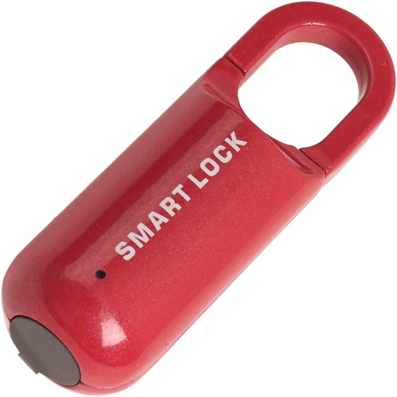 Wiederaufladbares Usb-fingerabdruckschloss Für Sicheres Gepäck Und Koffer – Robuste Zinklegierung, Kapazität Für 10 Fingerabdrücke (rot)